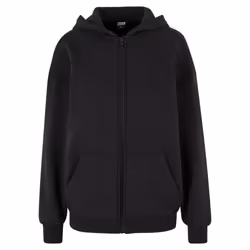 Sweatshirt à capuche zippé oversize femme Urban Classics Cozy