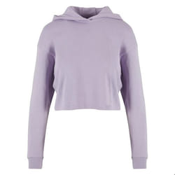 Sweatshirt à capuche oversize court femme Urban Classics
