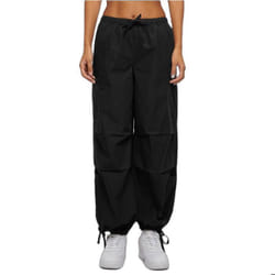 Pantalon cargo parachute en coton femme Urban Classics