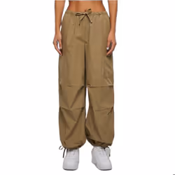 Pantalon cargo parachute en coton femme Urban Classics