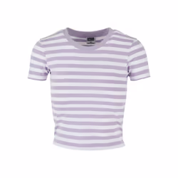 T-shirt court rayé femme Urban Classics