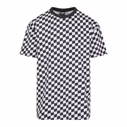 T-shirt à carreaux oversize Urban Classics