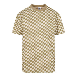 T-shirt à carreaux oversize Urban Classics