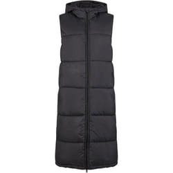 Doudoune longue sans manche à capuche femme Urban Classics