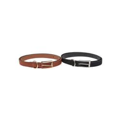 Ceinture fines en cuir synthétique et velours femme Urban Classics (x2)