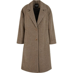 Manteau à carreaux oversize femme Urban Classics