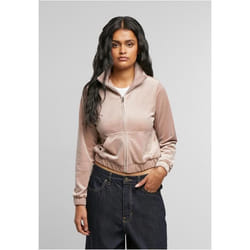 Veste de survêtement en velours femme Urban Classics