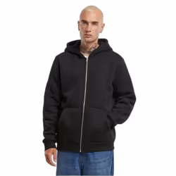 Sweatshirt à capuche zippé en sherpa Urban Classics
