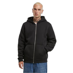 Sweatshirt à capuche zippé en sherpa Urban Classics