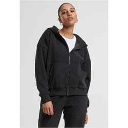Sweatshirt à capuche oversize fermeture éclair femme Urban Classics
