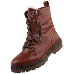 Bottines Femme - MUSTANG - 1404601/301 - Marron - Rivets - Doublée