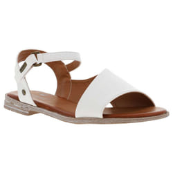 Nu-pieds talon plat Mustang Femme - Blanc - Marque Mustang