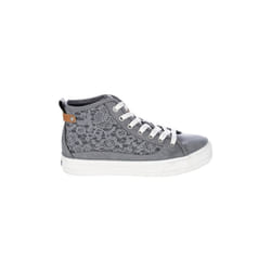 Baskets montantes Mustang pour femmes - Bleu - Similicuir et textile - Look attrayant