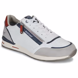 Sneakers Homme MUSTANG 4154316 - Blanc - Synthétique - Lacets