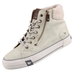 Baskets montantes sportives - MUSTANG - 1410504/203 - Femme - Beige - Fermeture éclair