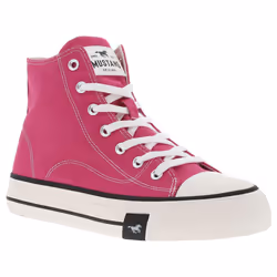 Baskets montantes - MUSTANG - Femme - Zip - Plat - Textile