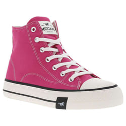 Baskets montantes - MUSTANG - Femme - Zip - Plat - Textile