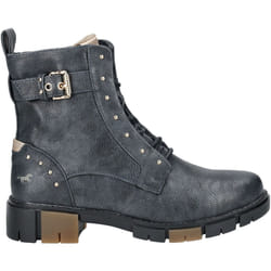 Bottines - Mustang - 1443505 - Bleu - Talon de 3 cm - Femme