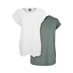t-shirts à épaules allongées femme Urban Classics (x2) - XS