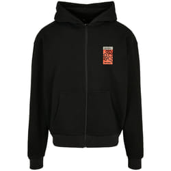Sweatshirt à capuche zippé oversize Mister Tee Puffer Peace Heavy