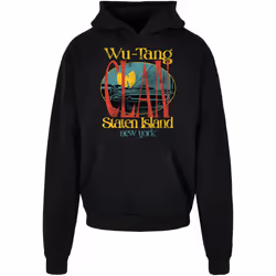 Sweatshirt à capuche épais Mister Tee Wu Tang Staten Island