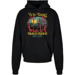 Sweatshirt à capuche épais grandes tailles Mister Tee Wu Tang Staten Island