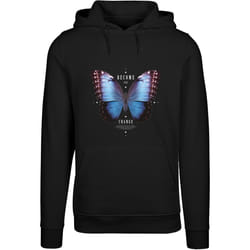 Sweatshirt à capuche Mister Tee Become The Change Butterfly