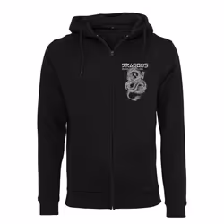 Sweatshirt à capuche zippé Mister Tee Dragons Never Die Heavy
