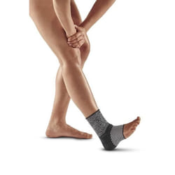 Chevillère de compression CEP Max Support Ankle Sleeve - Noir/blanc - Multisport