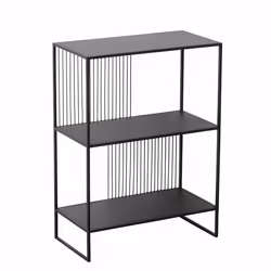 Boltze 2040313, Étagère, Autonome, Métal, Noir, Universel, 30 kg