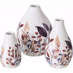 Vase - soliflore Boltze Vase décoratif Brinja 3 pièces grès