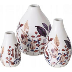Vase - soliflore Boltze Vase décoratif Brinja 3 pièces grès