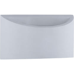 Paco Home - Applique Intérieur Couloir Lampe Lumière Indirecte Effet Up-Down G9 Sans ampoules, Béton gris