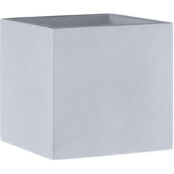 Paco Home - Applique Intérieur Couloir Cube Lampe Lumière Indirecte Effet Up-Down G9 Sans ampoules, Béton gris