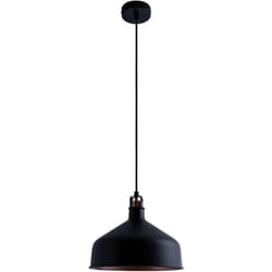Paco Home - Suspension Lampe Cuisine Salle à Manger Lampe De Table à Manger Industriel Sans ampoules, Cuivre noir