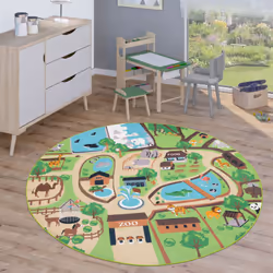 C’est parti pour des heures de jeu et de d’amusement ! Avec leurs motifs classiques revisités, ces tapis à poils ras tendance ...