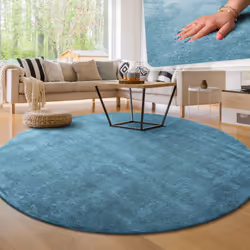 Quel confort;: là où d'autres tapis nécessitent des motifs compliqués et des designs bigarrés pour se démarquer, ces chaleure ...