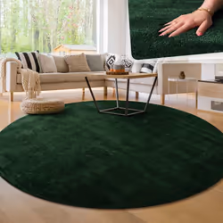 Quel confort;: là où d'autres tapis nécessitent des motifs compliqués et des designs bigarrés pour se démarquer, ces chaleure ...