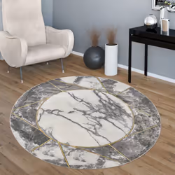 Intemporels comme le marbre ancien, ces élégants tapis créent une sensation de luxe raffiné dans votre intérieur ! À l'image  ...