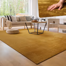 Quel confort;: là où d'autres tapis nécessitent des motifs compliqués et des designs bigarrés pour se démarquer, ces chaleure ...
