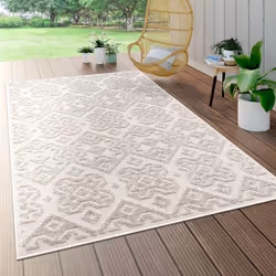 Pour un été aux tons pastel : ces jolis tapis d'intérieur et d'extérieur viennent embellir les terrasses et les balcons béton ...