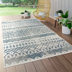 Pour un été aux tons pastel : ces jolis tapis d'intérieur et d'extérieur viennent embellir les terrasses et les balcons béton ...