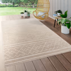 Pour un été aux tons pastel : ces jolis tapis d'intérieur et d'extérieur viennent embellir les terrasses et les balcons béton ...