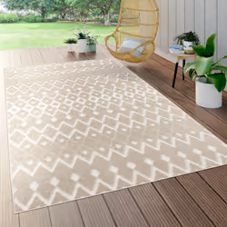 Pour un été aux tons pastel: ces jolis tapis d'intérieur et d'extérieur viennent embellir les terrasses et les balcons bétonn ...