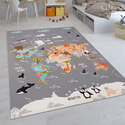 Qui a dit qu'il était ennuyant d'apprendre;! Empreints d'un charme joyeux et fantaisie, ces superbes tapis pour enfant permet ...
