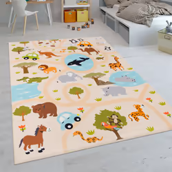 Qui a dit qu'il était ennuyant d'apprendre;! Empreints d'un charme joyeux et fantaisie, ces superbes tapis pour enfant permet ...