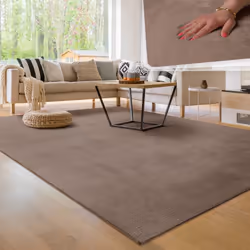 Quel confort;: là où d'autres tapis nécessitent des motifs compliqués et des designs bigarrés pour se démarquer, ces chaleure ...