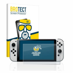 BROTECT Anti-Reflet Protection dÉcran Verre Mat pour Nintendo Switch OLED-Modell - Film Protecteur Vitre 9H