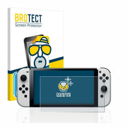 BROTECT Protection Ecran Anti-Reflet pour Nintendo Switch OLED-Modell (2 Pièces) - Film Mat