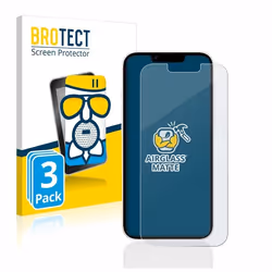 BROTECT Anti-Reflet Protection dÉcran Verre Mat pour Apple iPhone 13 / 13 Pro (3 Pièces) - Film Protecteur Vitre 9H